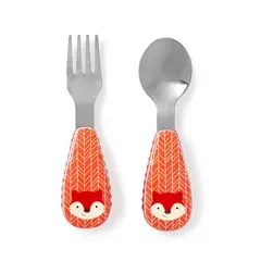 SKIP HOP - Set Cuchara Y Tenedor Zoo - Fox