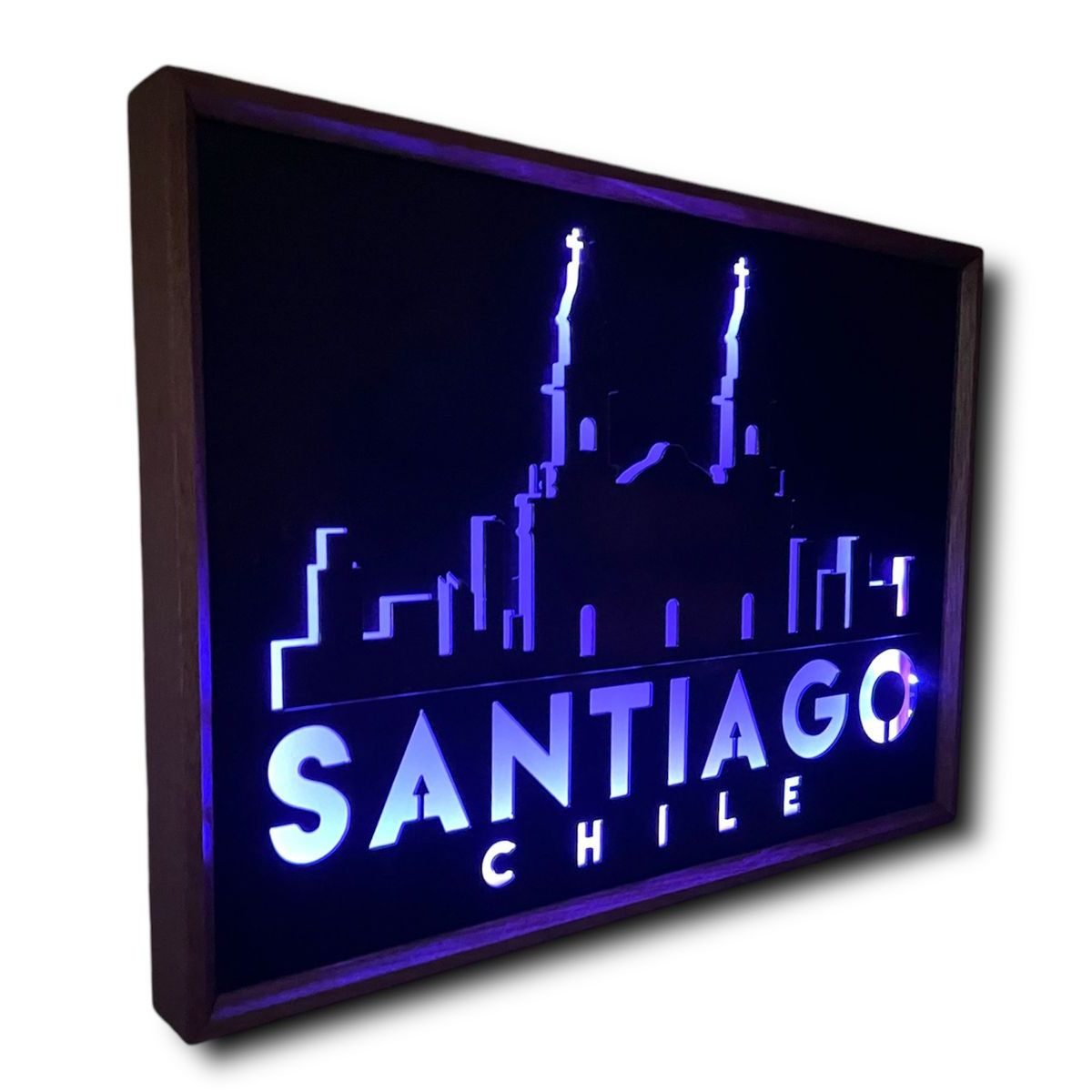 GENERICO - Cuadro retroiluminado modelo Catedral de Santiago