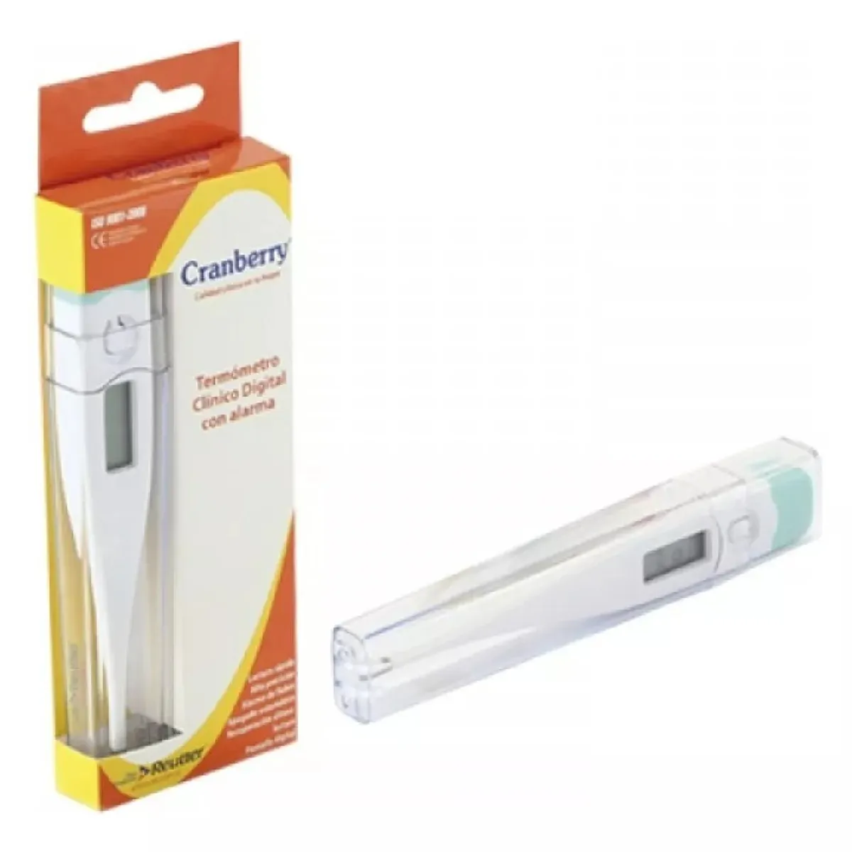 CRANBERRY - Termómetro Digital Cranberry Con Alarma Y Case Para Guardar