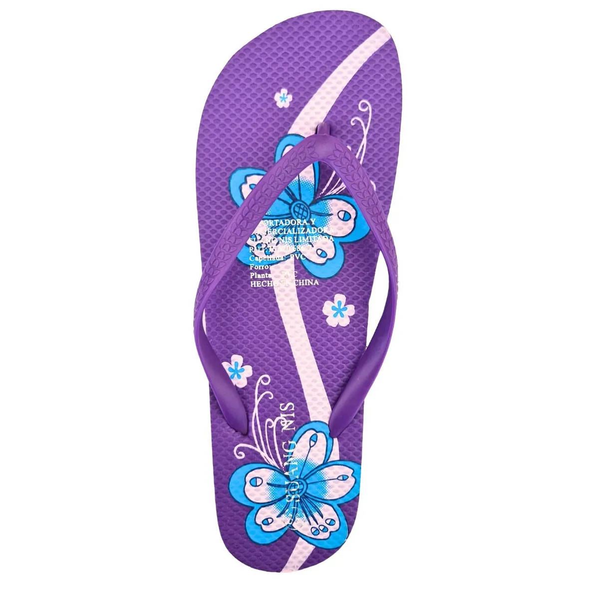 GENERICO - Chalas Mujer Hawaianas Sandalias Suela Goma 110