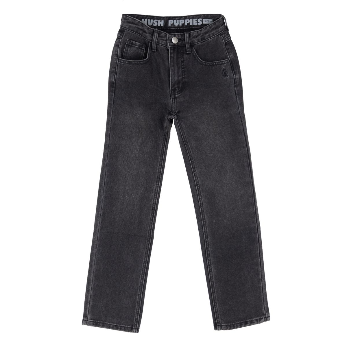 HUSH PUPPIES - Jeans Niño Bassics Negro HUSH PUPPIES