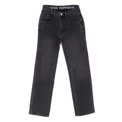 HUSH PUPPIES - Jeans Niño Bassics Negro