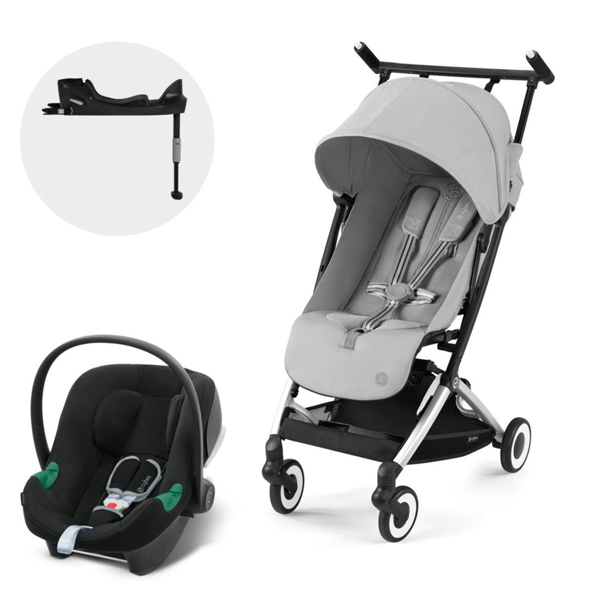 CYBEX - Coche Travel System Libelle FG + Aton B2 + Base CYBEX