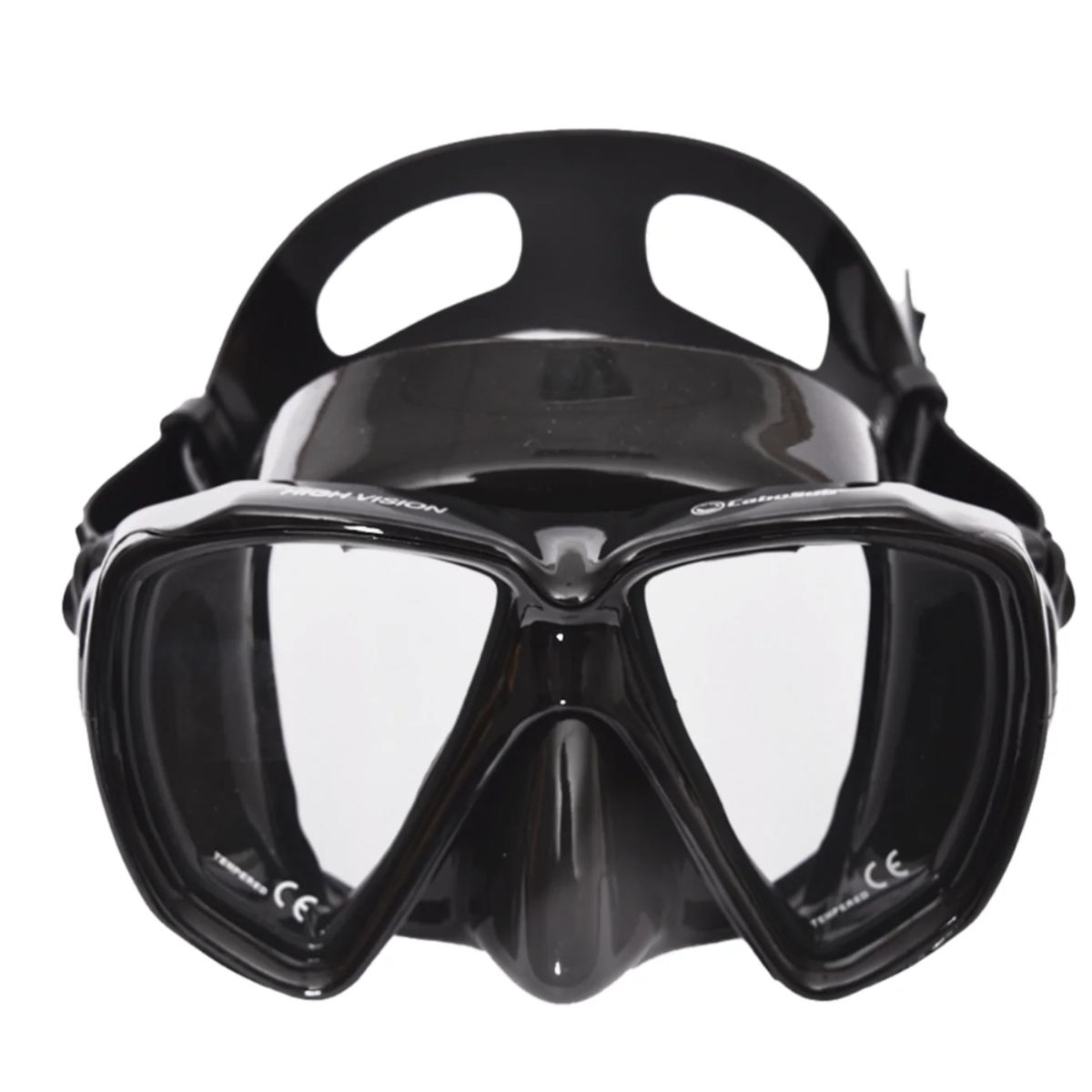 CABOSUB - Máscara Buceo  Snorkeling High Visión Cabosub Grey