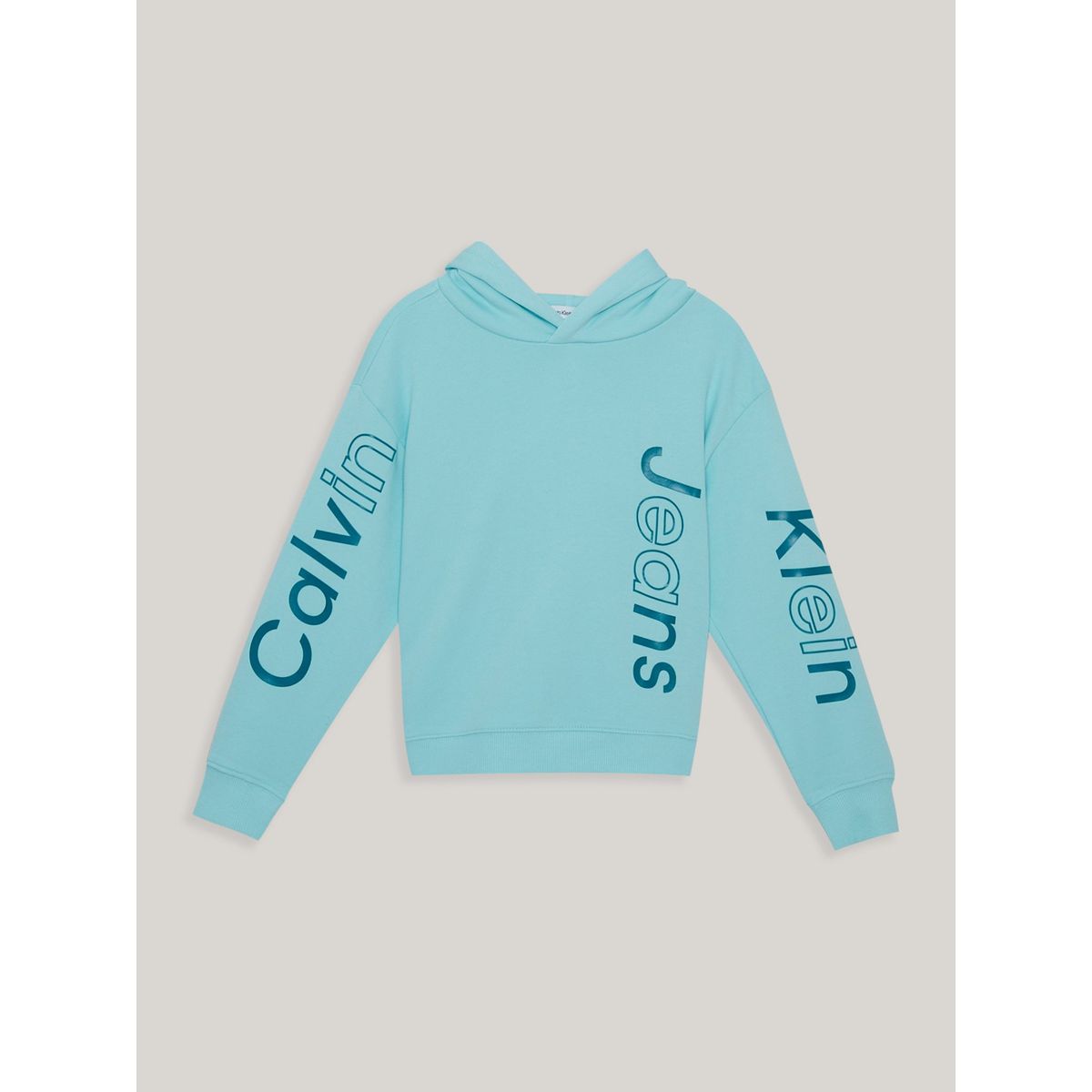 CALVIN KLEIN - Polerón con Gorro Niño Maxi Azul Calvin Klein