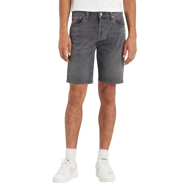 LEVIS - Shorts Hombre 501 Original Gris Levis