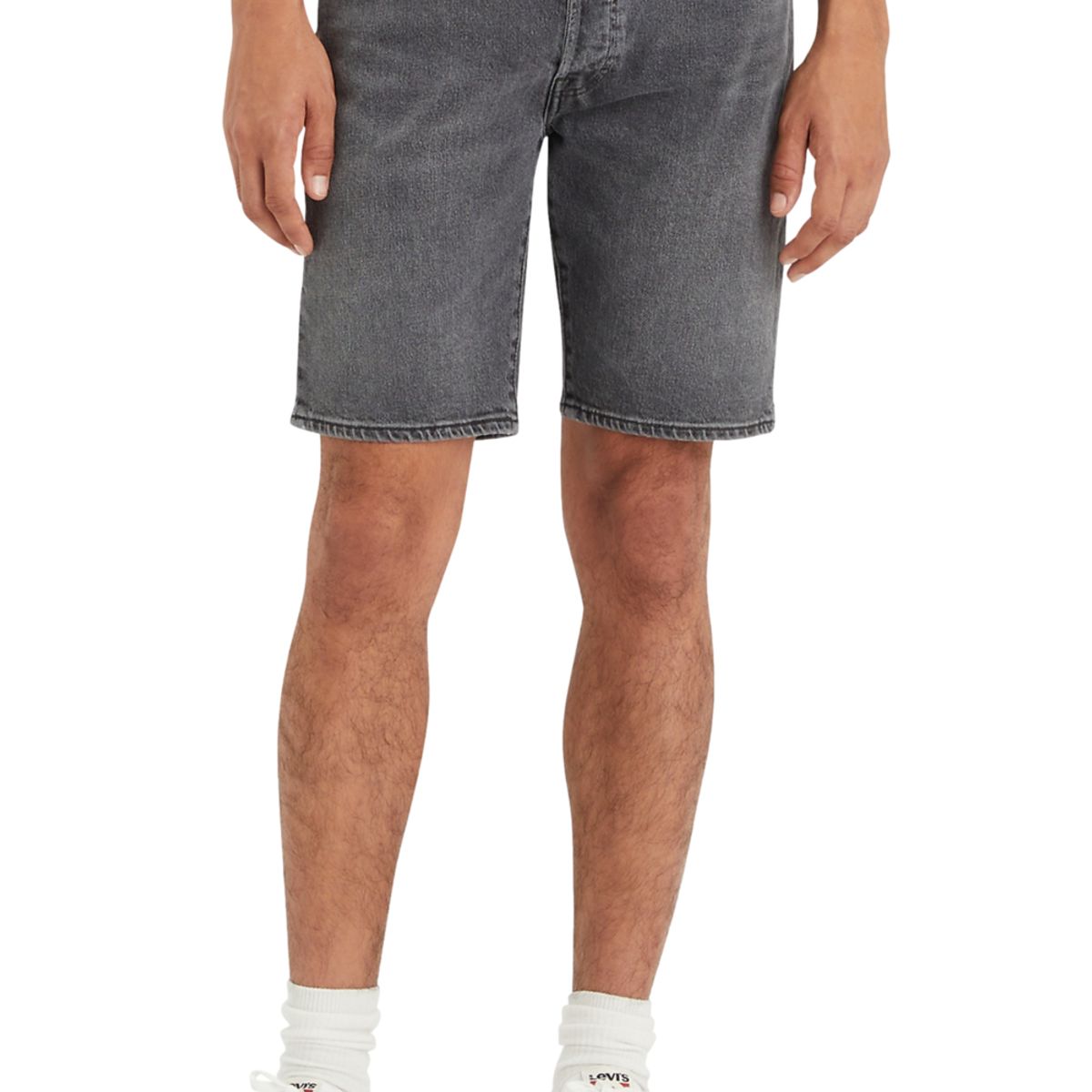 LEVIS - Shorts Hombre 501 Original Gris Levis