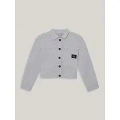 CALVIN KLEIN - Chaqueta Denim Niña Serenity Blanco