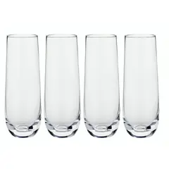 GLASSO - SET 4 VASOS CHAMPAGNE