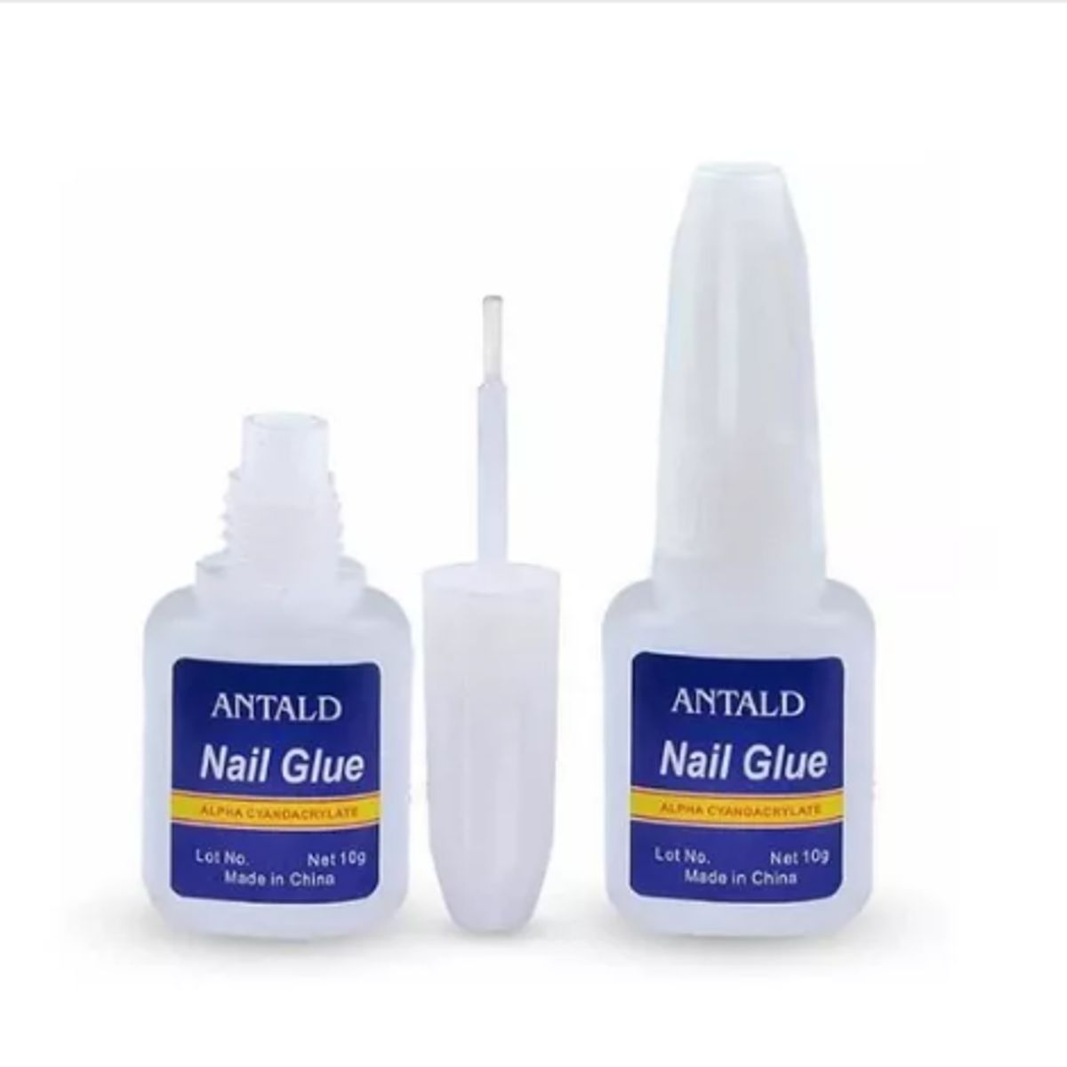 GENERICO - Pack 10 Pegamentos Para Uñas Postizas 10gramos