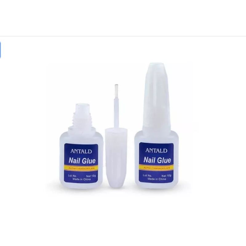 GENERICO - Pack 10 Pegamentos Para Uñas Postizas 10gramos