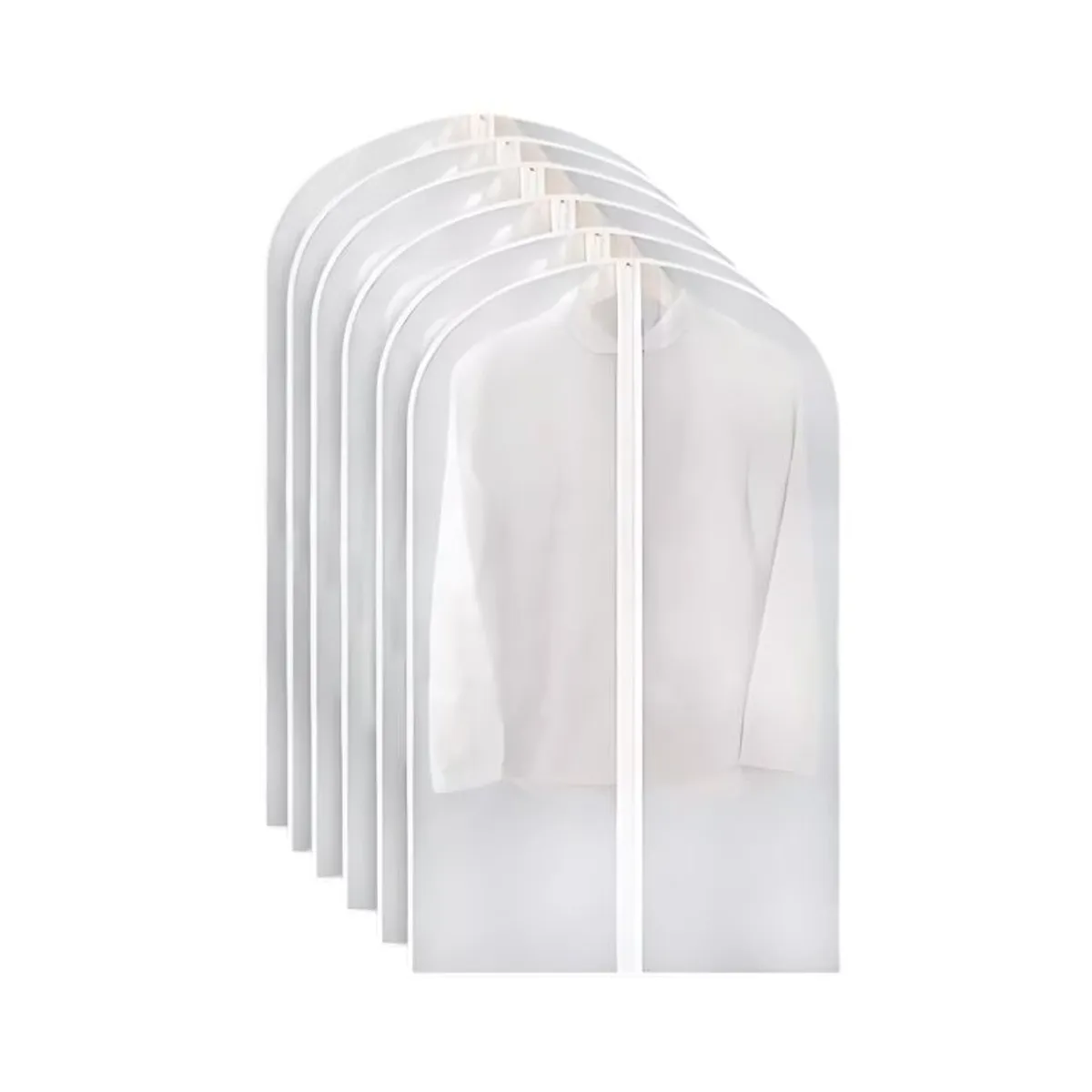 CRUSEC - Funda Protectora de Ropa Guardarropa Pack 10 Unidades