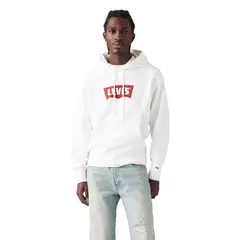 LEVIS - Polerón Hombre Graphic Hoodie Blanco
