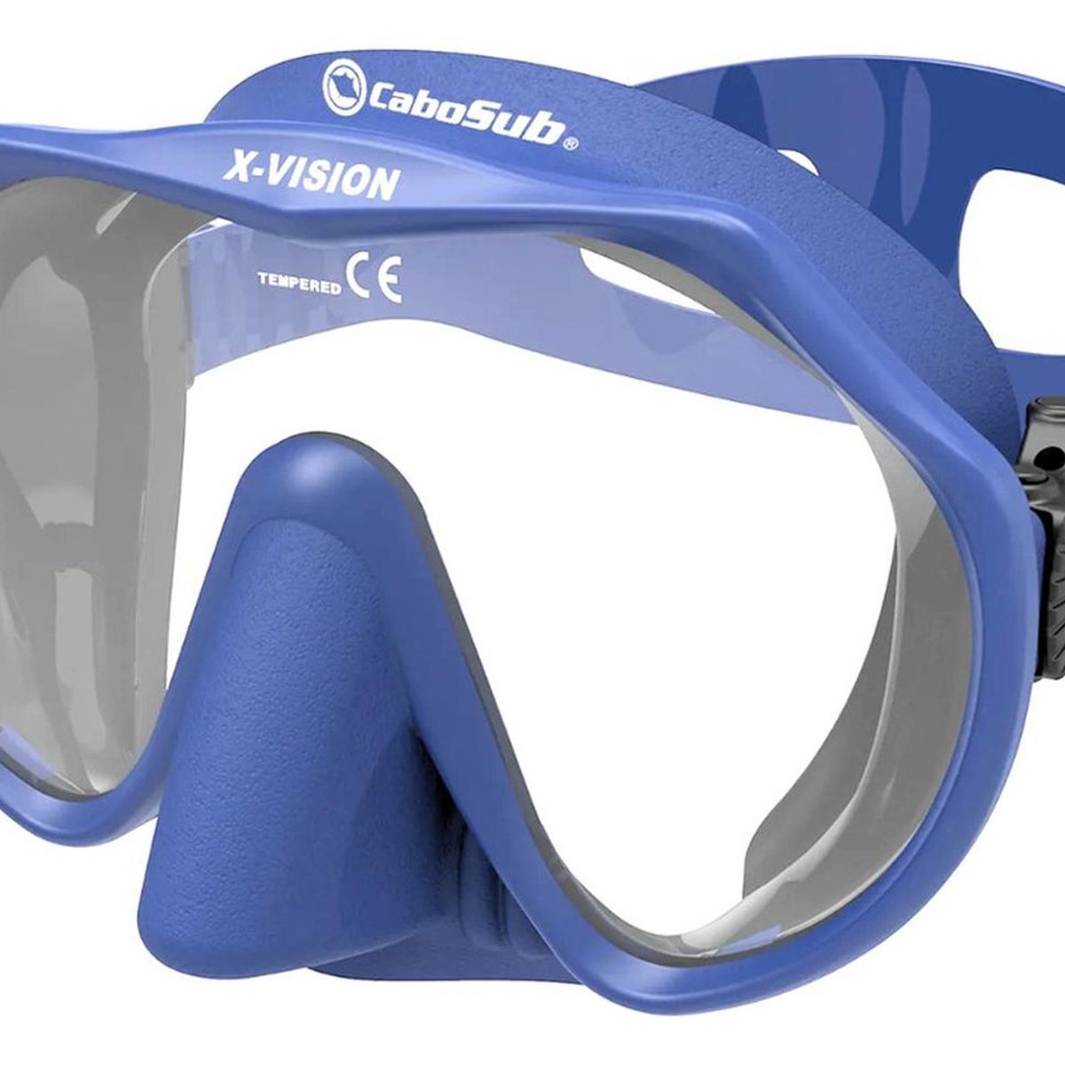 CABOSUB - Máscara Buceo y Snorkeling Cabosub X-Vision Claridad Total - Azul