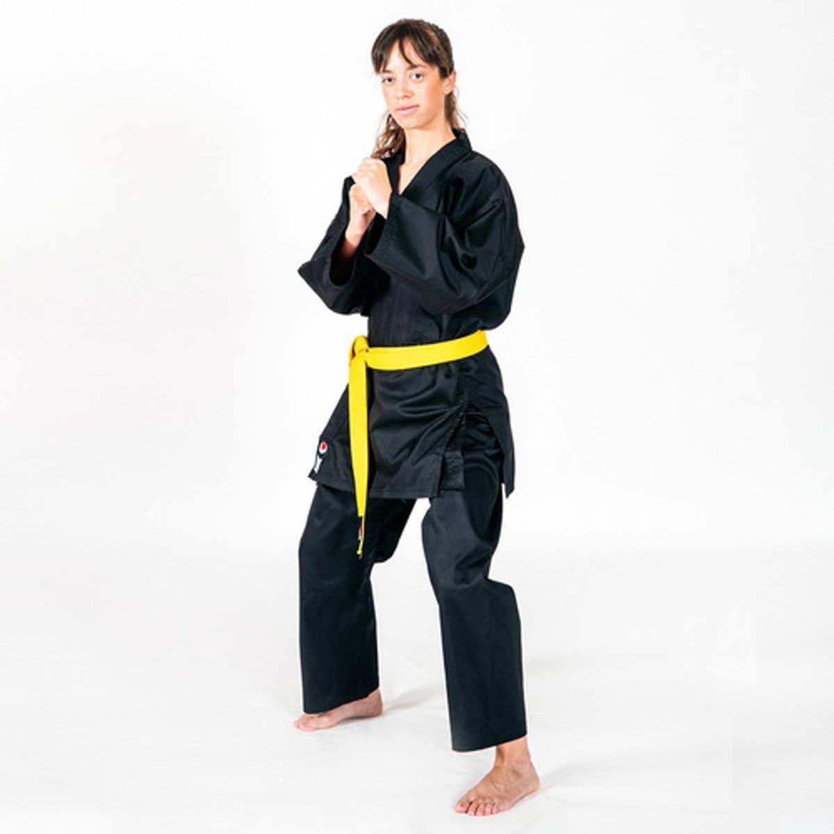 FUJIMAE - Kimono Negro Gi Karate Fujmae  175 cm a  185 cm