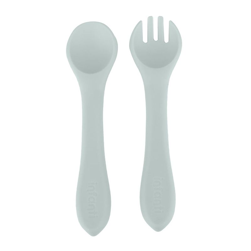INFANTI - Set Cuchara Y Tenedor Azul Infanti