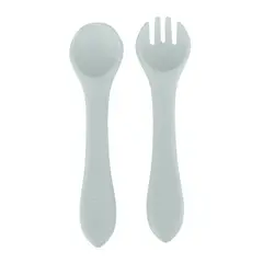 INFANTI - Set Cuchara Y Tenedor Azul