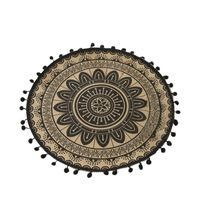 Set 06 Manteles Individuales De Mesa Bohemio Redondo