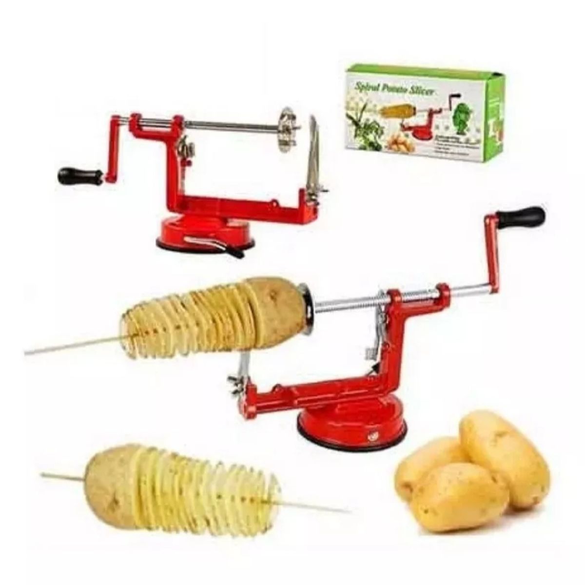 GENERICO - Maquina Cortadora Papas En Espiral Espiropapas