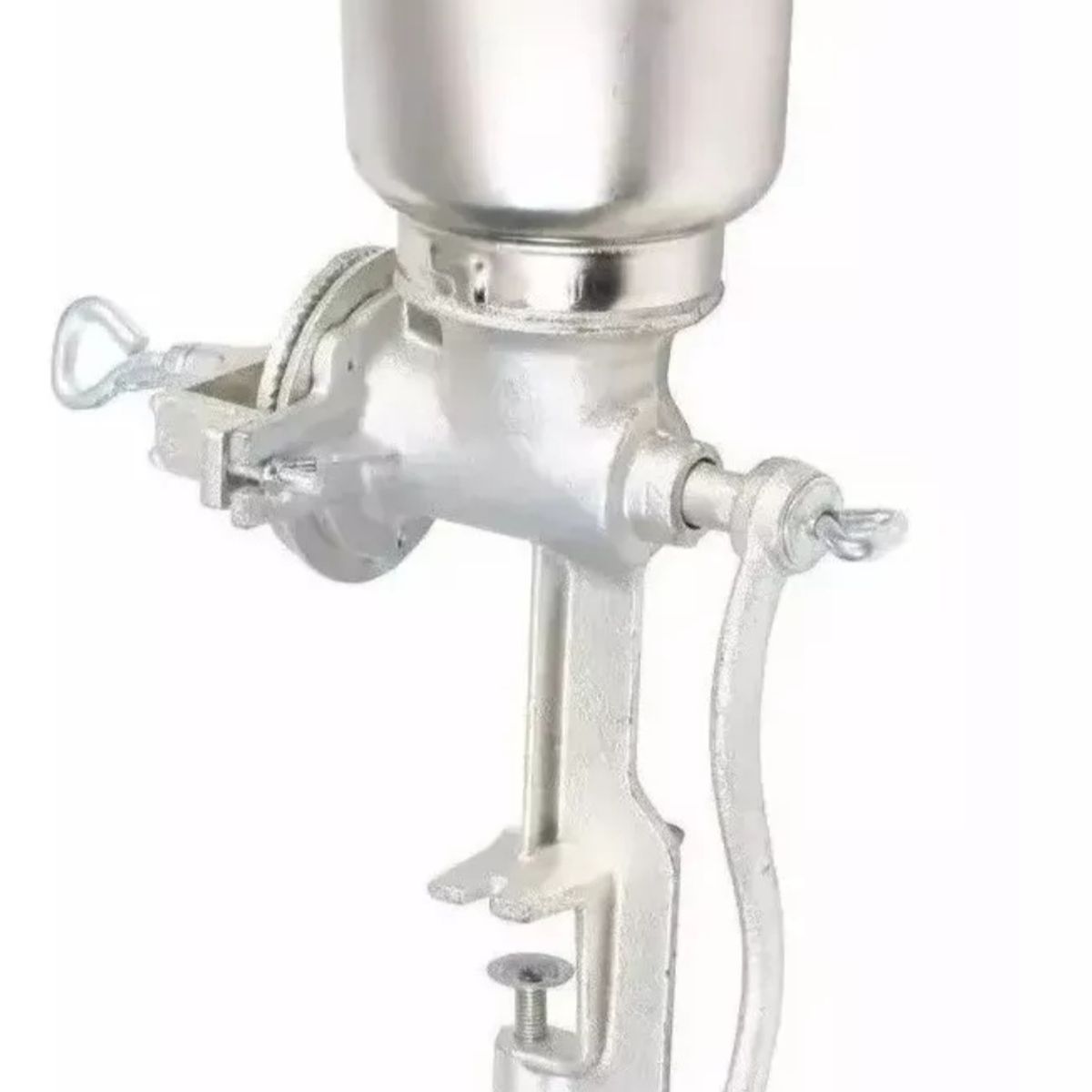 GENERICO - Molino Moledor Manual Metálico Choclo Maiz Cafe Cereal Arroz