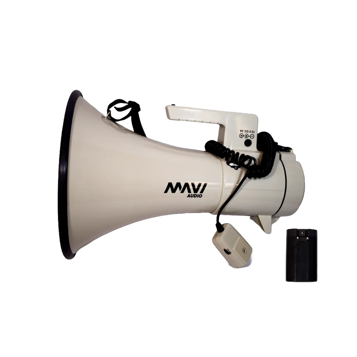 MAVI - Megáfono Con Mic De Mano + Batería 80W Mavi