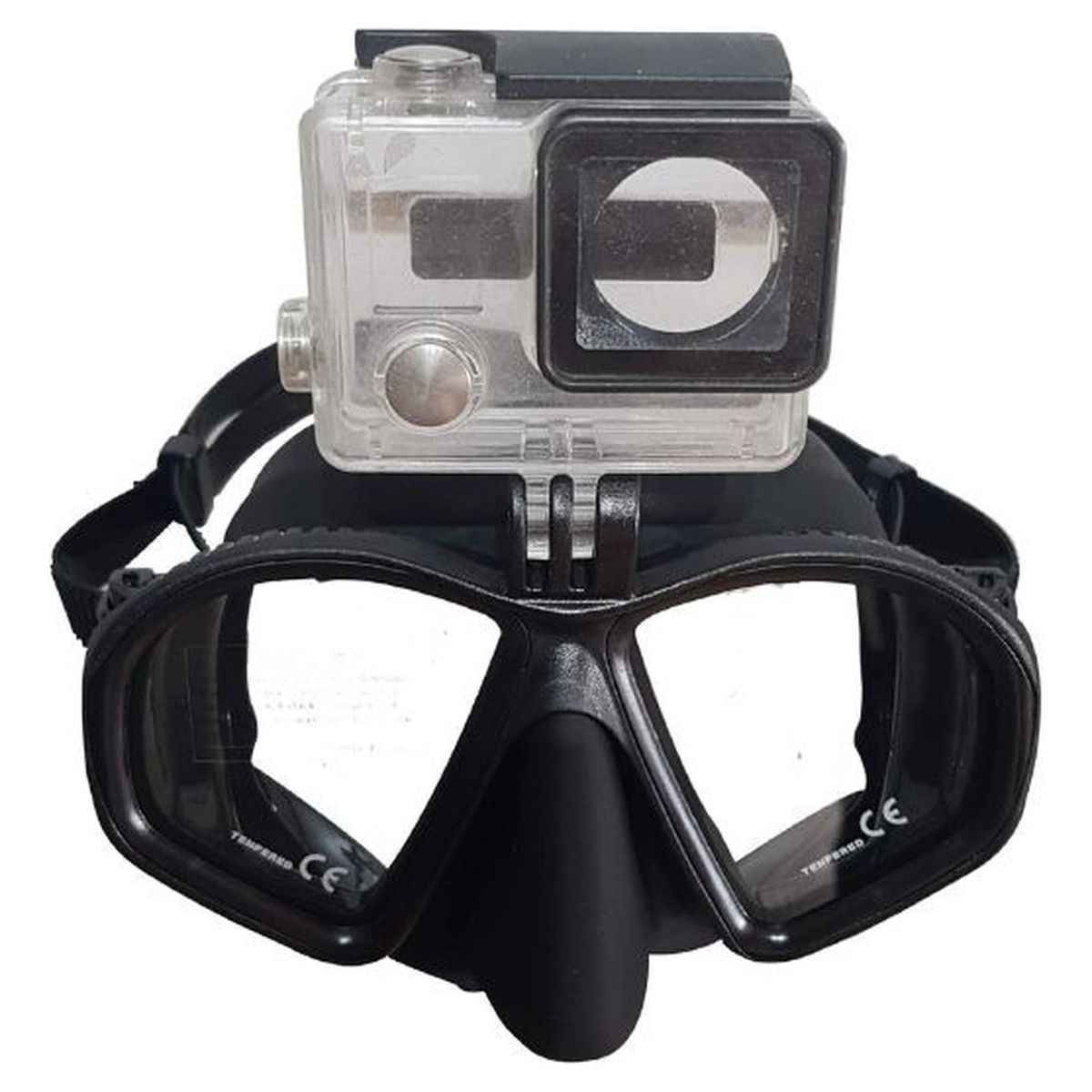 CABOSUB - Máscara de Buceo Tonina Go Pro  Compatible y Visión Perfecta
