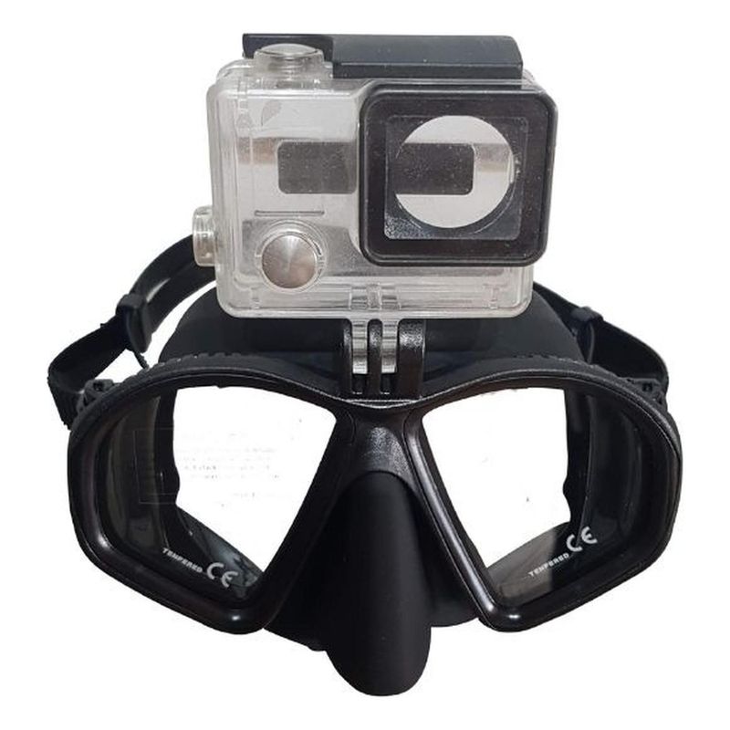 CABOSUB - Máscara de Buceo Tonina Go Pro  Compatible y Visión Perfecta