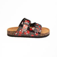 Sandalia Niño Spiderman Negro