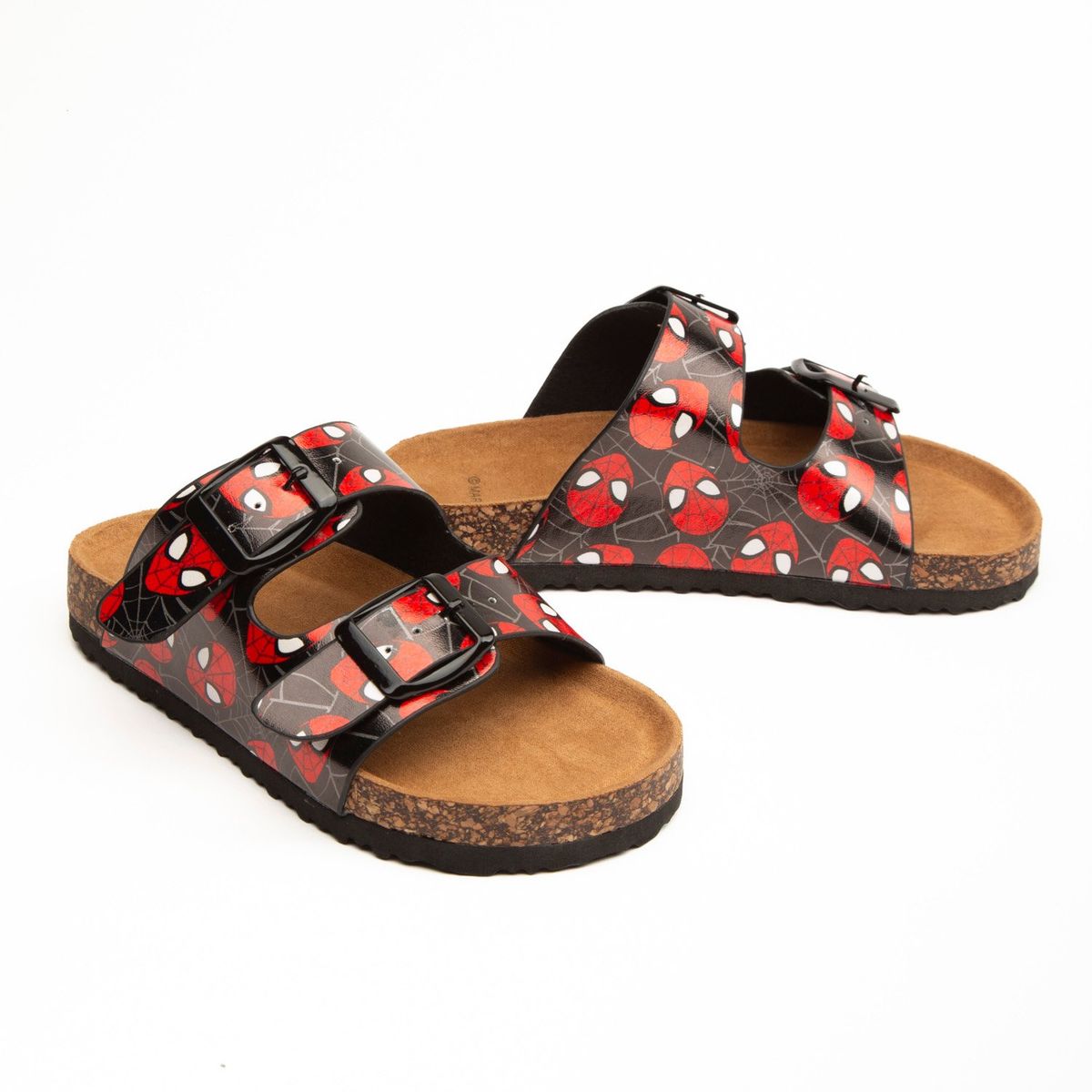 MARVEL - Sandalia Niño Spiderman Negro Marvel