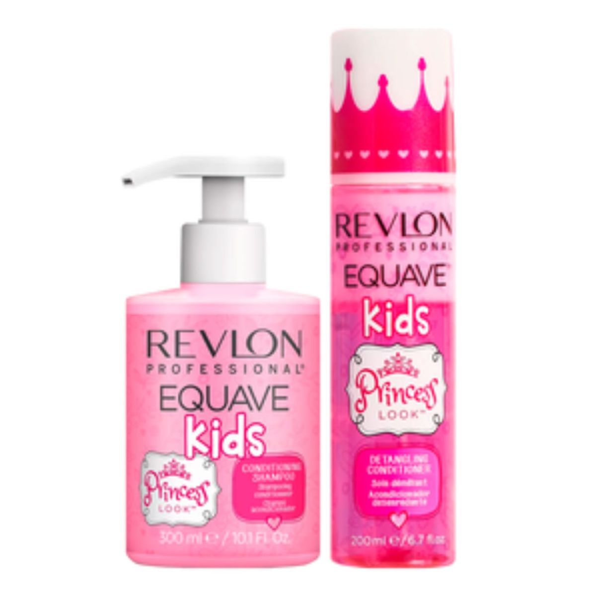 REVLON - Shampoo y Acondicionador para Niñas Revlon Kids Princess.-