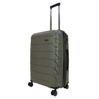 Maleta Ucrania M Expandible TSA New Verde Militar