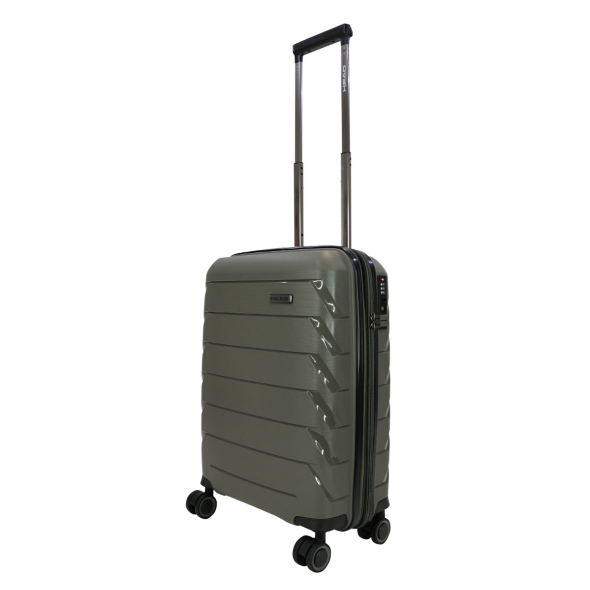 HEAD - Maleta Cabina Ucrania S Expandible TSA Verde Militar Head