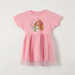 PAW PATROL - Vestido Niña Skye Rosado