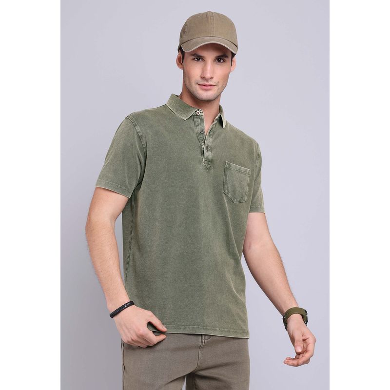 SOVIET - Polera Pique Stone Wash Soviet SOVIET