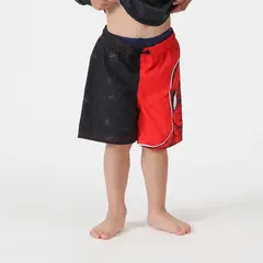 MARVEL - Traje de Baño Niño Bicolor Spiderman Negro