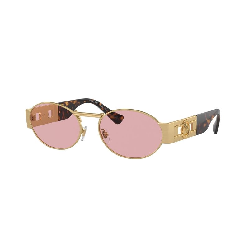 VERSACE - Lentes de Sol Medusa Deco Dorado Versace
