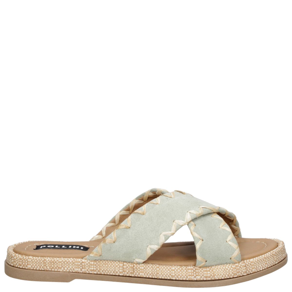 POLLINI - Sandalia Casual Mujer Verde Pollini