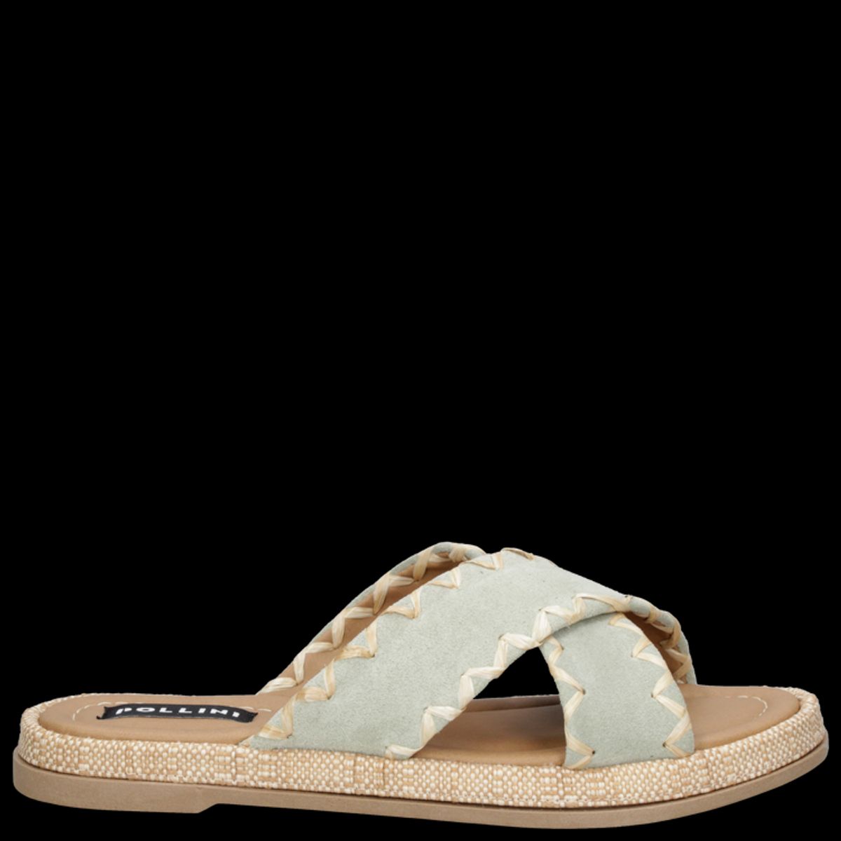 POLLINI - Sandalia Casual Mujer Verde Pollini