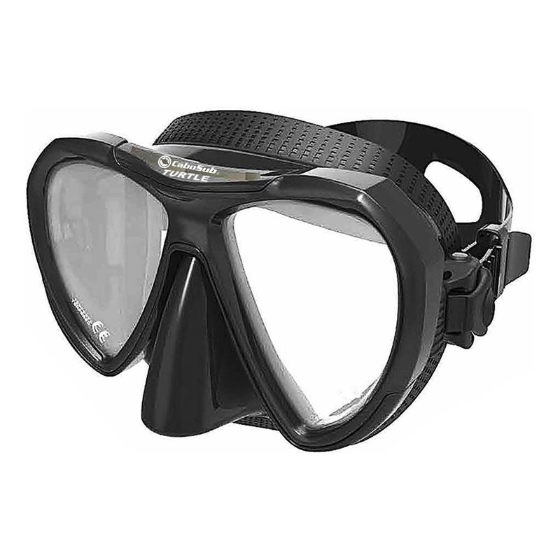 CABOSUB - Máscara Buceo Modelo Turtle Cabosub - Negro