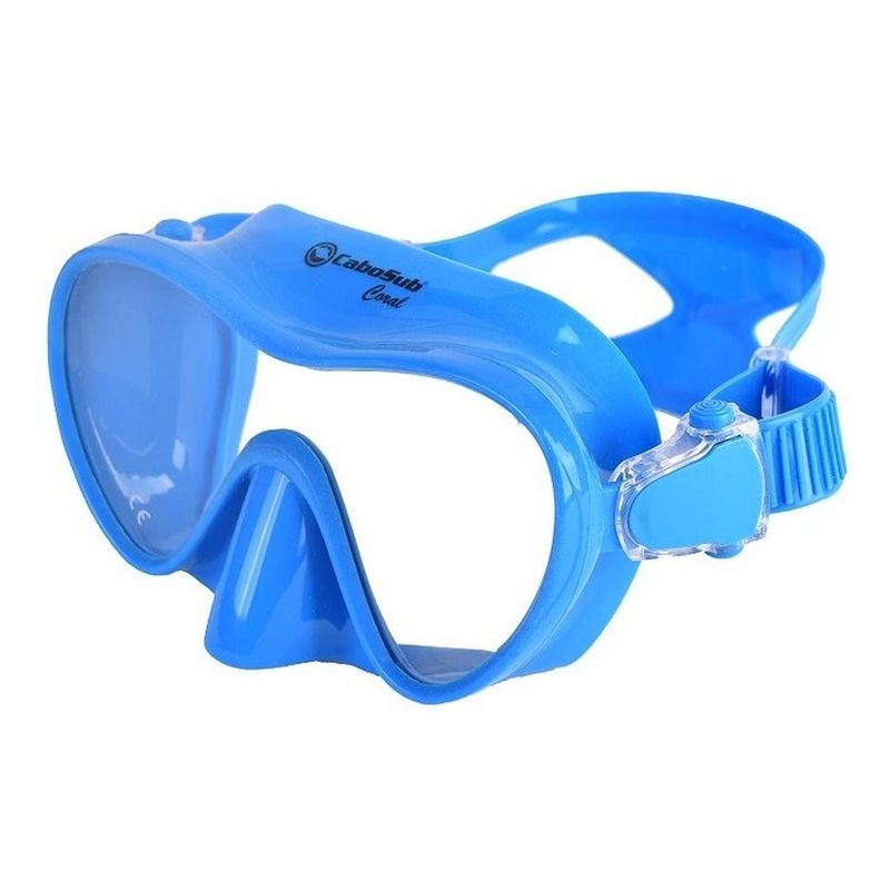 CABOSUB - Máscara Buceo Coral Cabosub Visión Superior - Azul