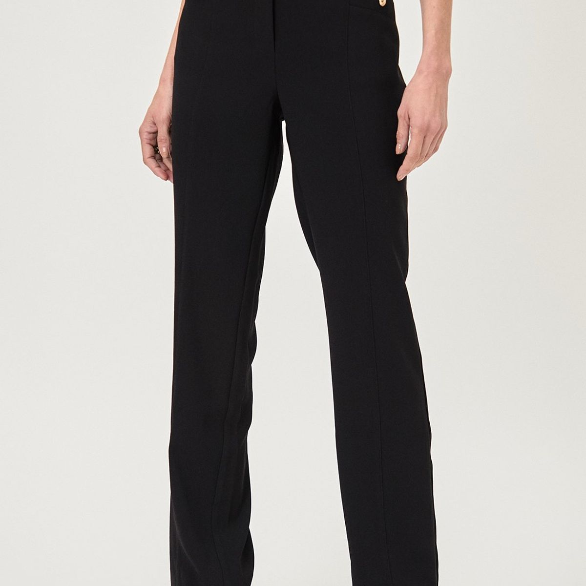 MA GRIFFE - Pantalon Negro Mujer Magriffe