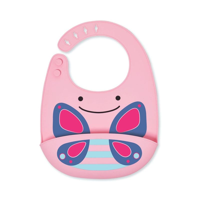 SKIP HOP - Babero De Silicona Butterfly Skip Hop