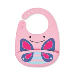 SKIP HOP - Babero De Silicona Butterfly
