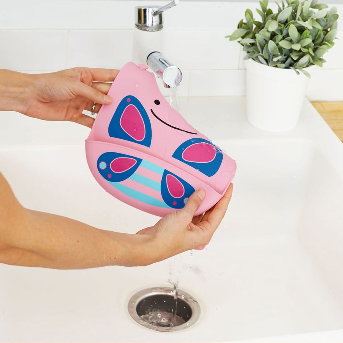 SKIP HOP - Babero De Silicona Butterfly Skip Hop