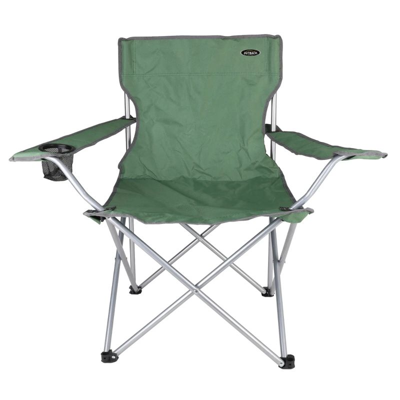 OUTBACK - SILLA PLEGABLE OUTBACK CON APOYABRAZOS VERDE