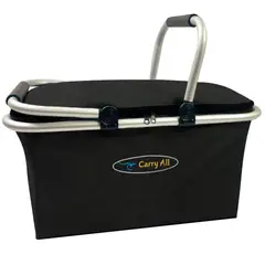 CARRY ALL - Cesta Cooler Picnic 27 Litros Carry All® Go Out Canasto Térmico Plegable