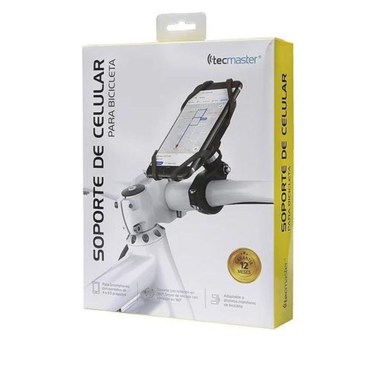 GENERICO - Soporte Celular Bicicleta o Moto Tecmaster