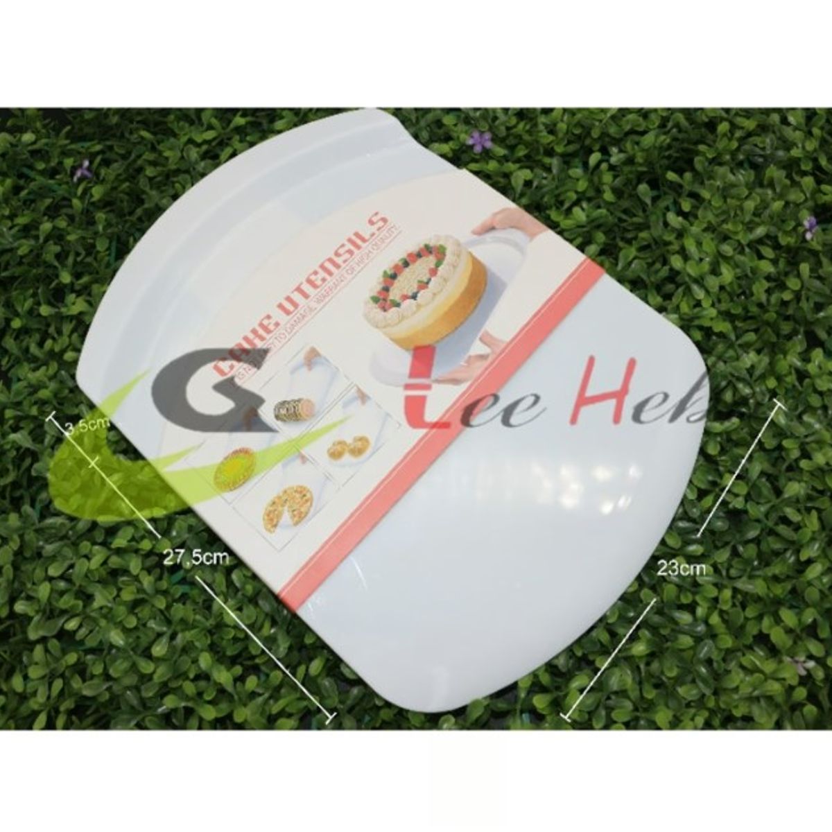 GENERICO - Espatula Toma Torta Acero Reposteria Plastica 31Cm