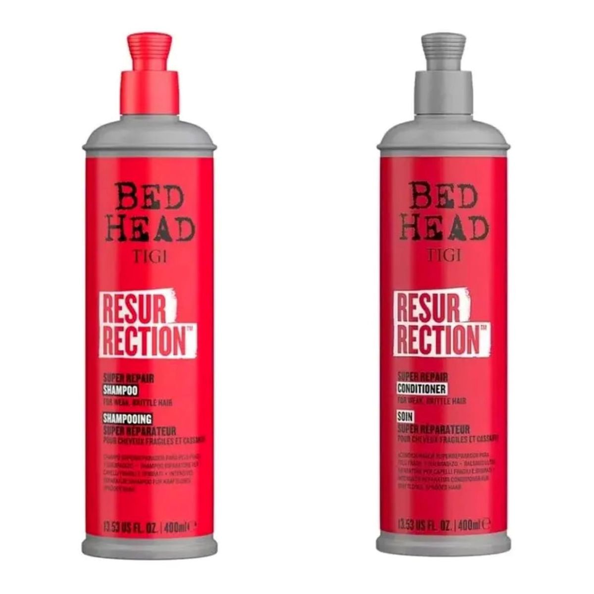 TIGI - Shampoo y Acondicionador  Reparación Tigi Resurrection 400 ml