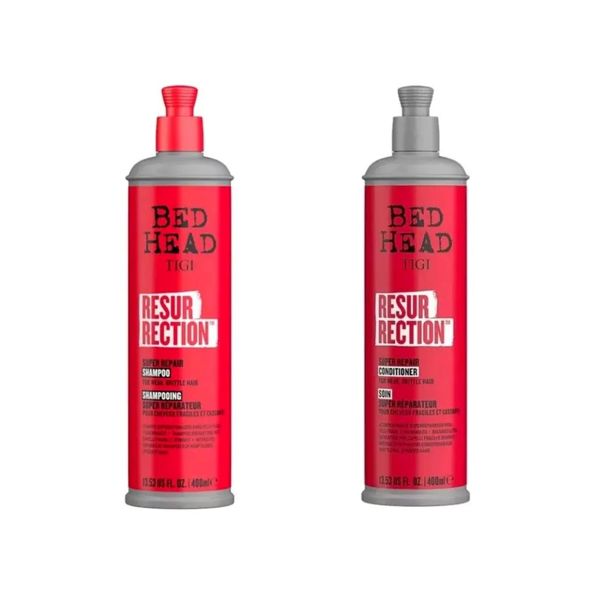 TIGI - Shampoo y Acondicionador  Reparación Tigi Resurrection 400 ml